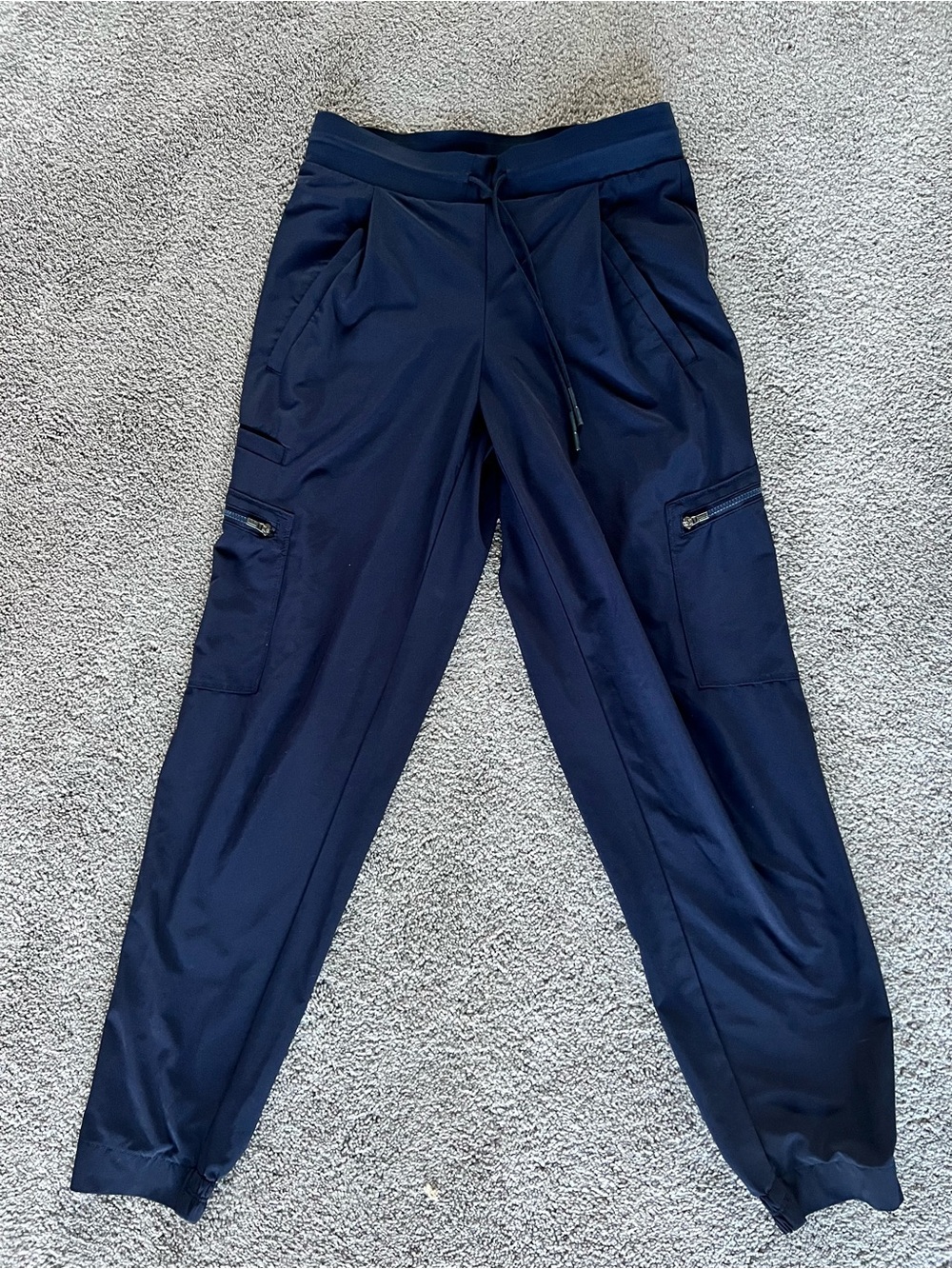 Athleta Venture Pants Exercise Joggers Navy Blue
